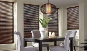 Rèm gỗ lắp quán cafe