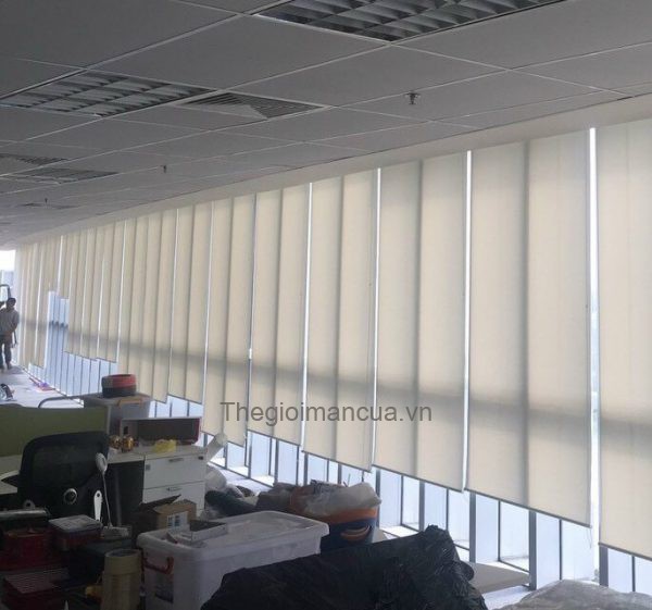 rèm cuốn vải lưới