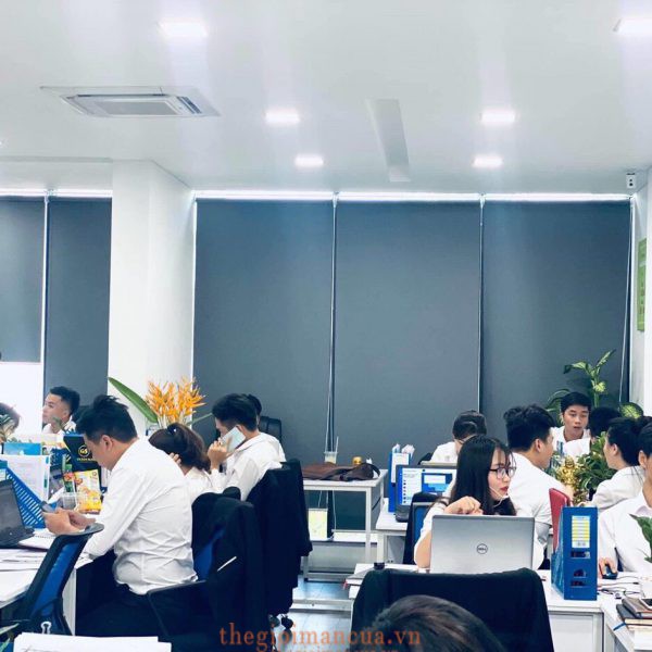 rem-cuon-mau-xam-dam rèm cuốn chống nắng tphcm