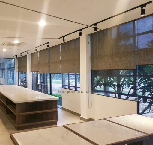 Rèm cuốn vải lưới cao cấp tphcm