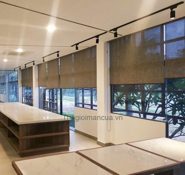 Rèm cuốn vải lưới cao cấp tphcm