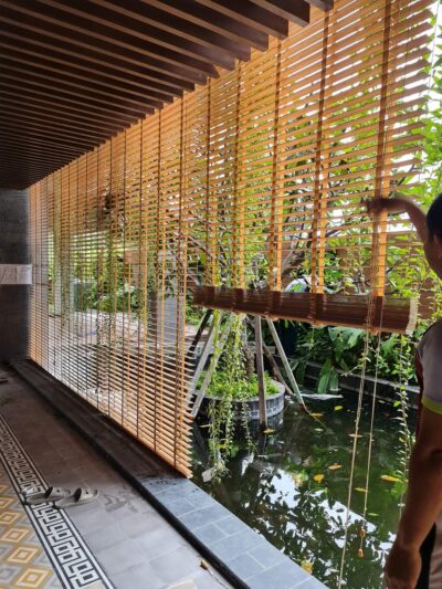 Rèm gỗ che nắng