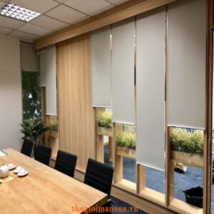 Mẫu rèm cuốn văn phòng