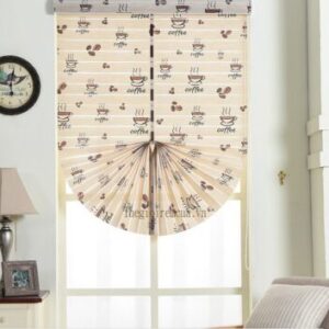 Rèm Roman kiểu dáng xòe quạt