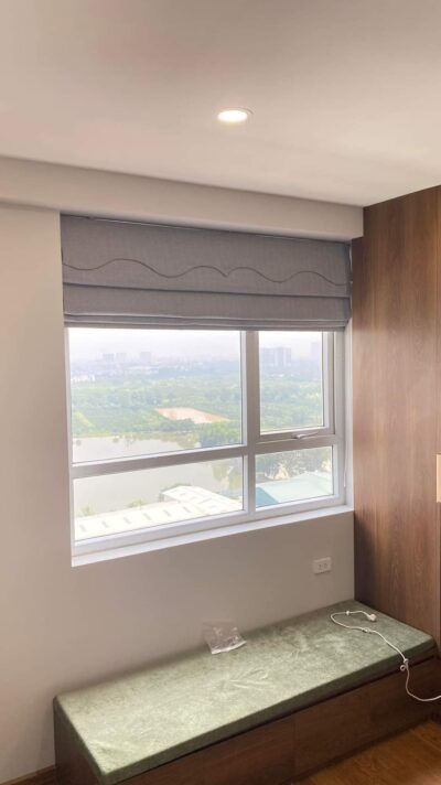 Rèm xếp lớp hoa văn họa tiết đẹp, rèm roman hoa văn đẹp