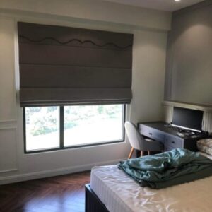 Rèm roman xếp lớp chống nắng phòng ngủ