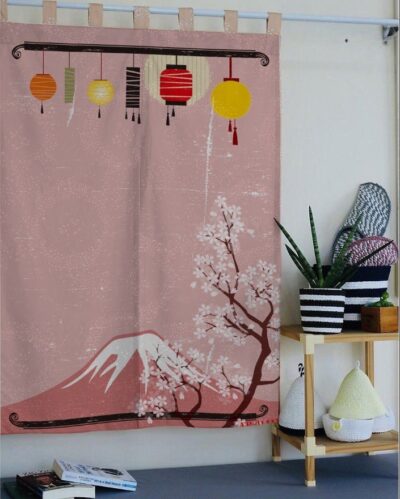 Rèm vải kiểu nhật Noren